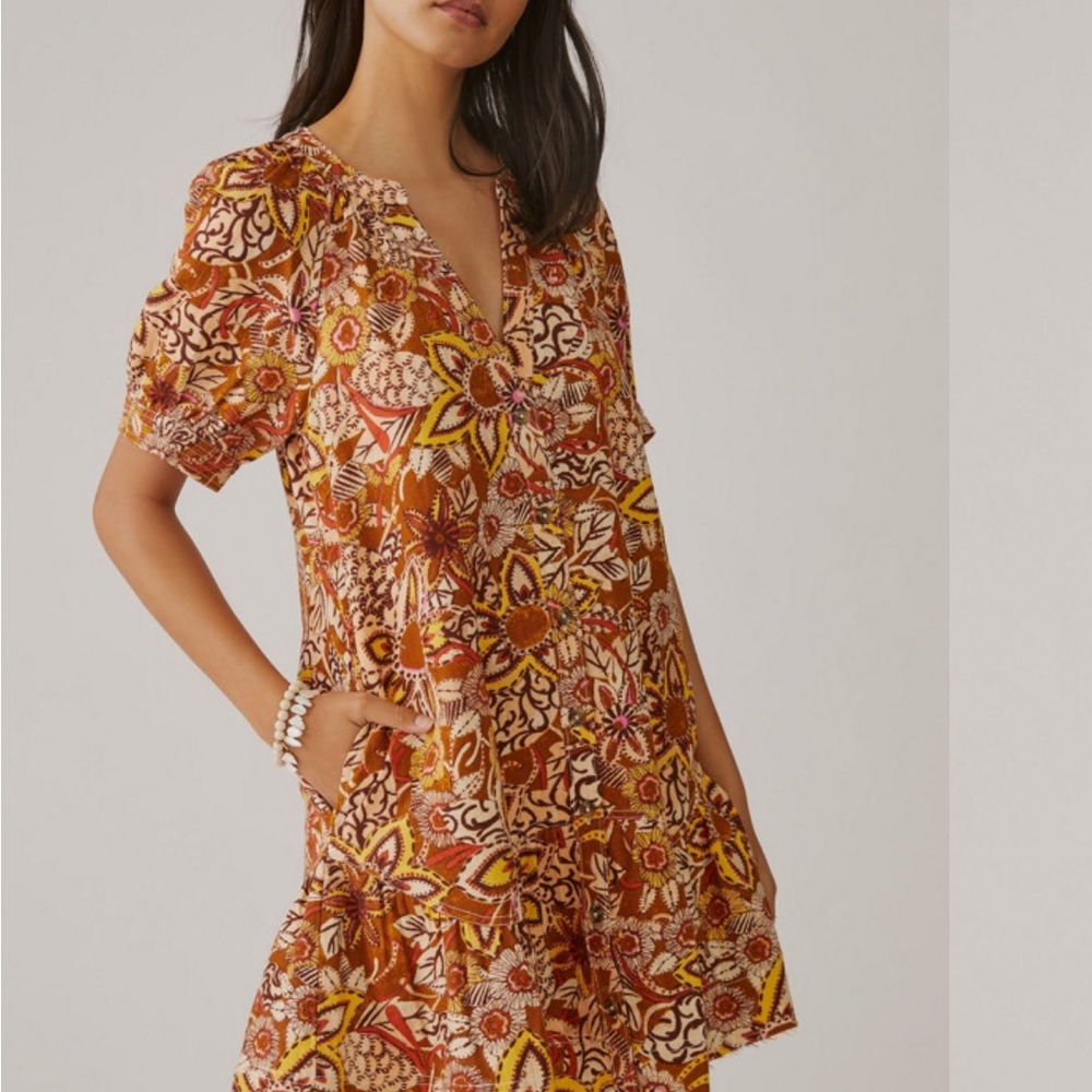 Pilcro puff sleeve tunic